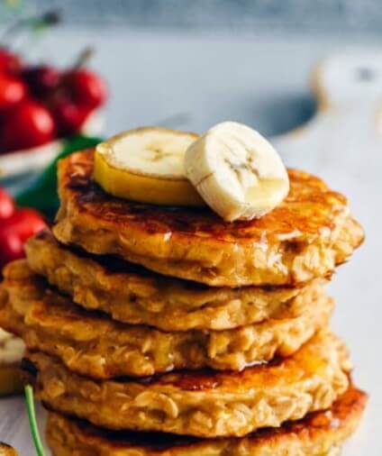 Banana pancakes for baby