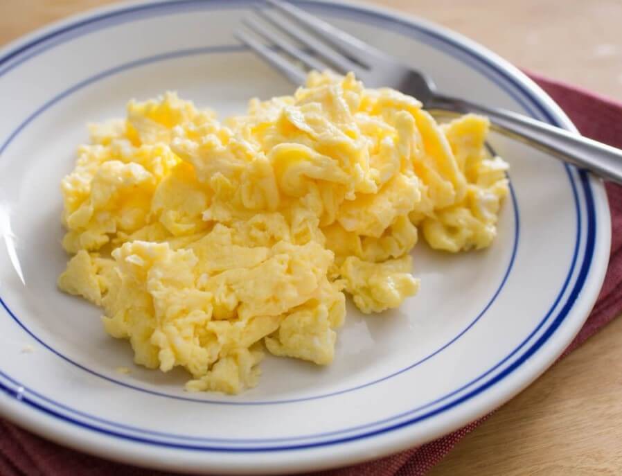 baby scrambled eggs