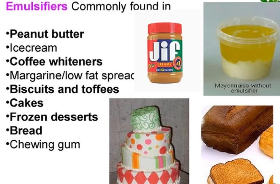 foods with emulsifiers