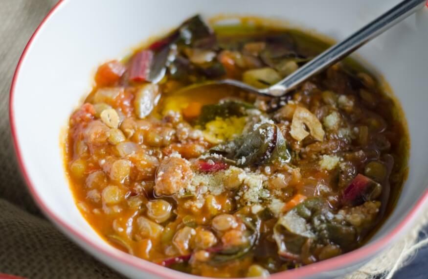 lentil cabbage soup