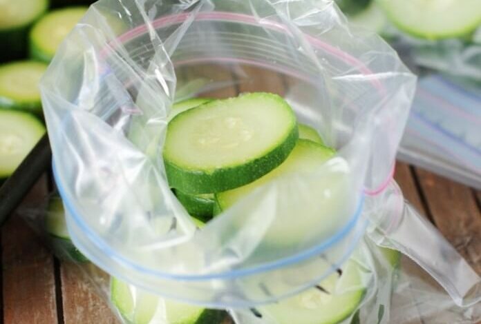 How to freeze zucchini