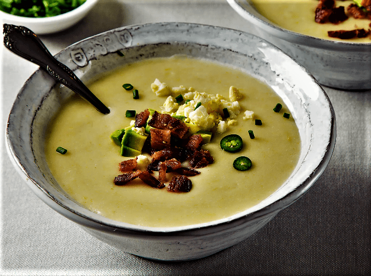 Vichyssoise or leek cream