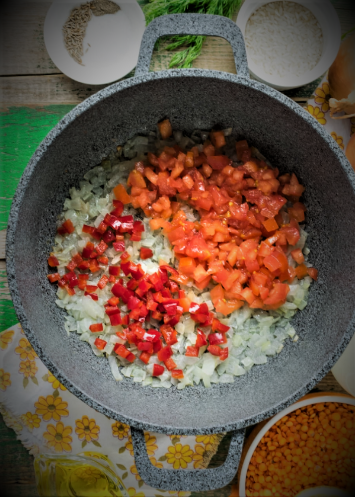 Hearty lentil soup variations